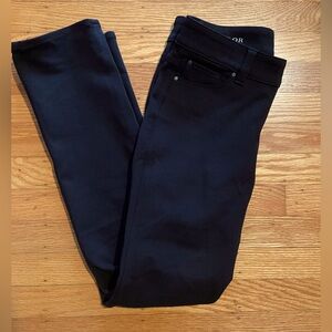 Ann Taylor Ponte slim work pants, 0 Petite